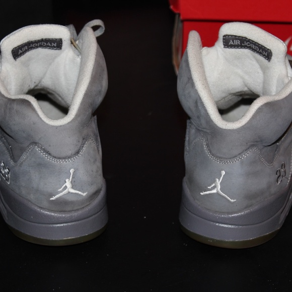 Nike Air Jordan 5 V Retro Wolf Grey 136027-005 - Picture 4 of 8